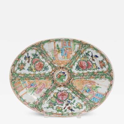 Rose Medallion Platter