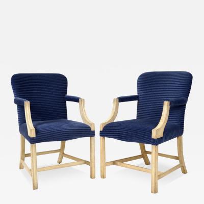 Rose Tarlow Pair of Rose Tarlow Chippendale Dining Arm Chairs