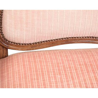 Rose Tarlow Pair of Rose Tarlow Melrose House Louis XV Style Walnut Fauteuil Arm Chairs