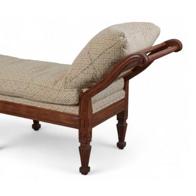 Rose Tarlow Rose Tarlow Melrose House 18th C Style Italian Neoclassical Walnut Bench