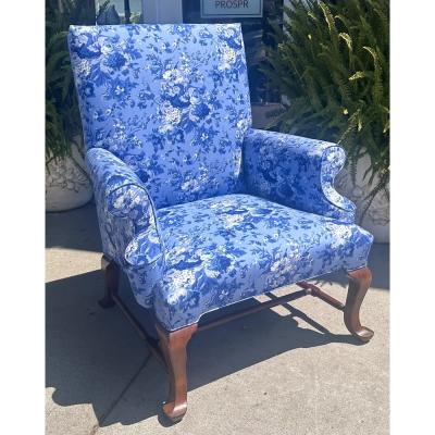 Rose Tarlow Rose Tarlow Melrose House Chippendale Mahogany Wingback Chair