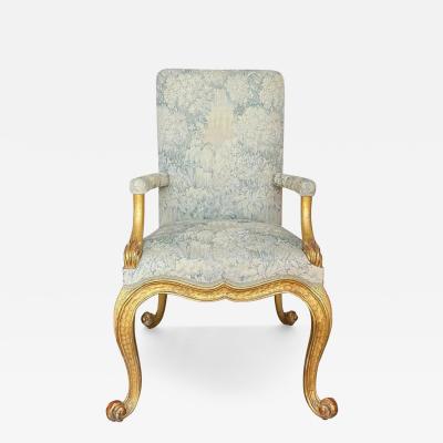 Rose Tarlow Rose Tarlow Melrose House Giltwood Kent Armchair 1 of 14