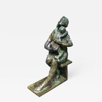 Roseline Granet PETITE MATERNIT BRONZE SCULPTURE