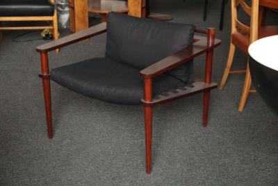 Rosewood Armchair Made in Milan
