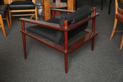 Rosewood Armchair Made in Milan