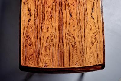 Rosewood Coffee Table with Sculptural Base