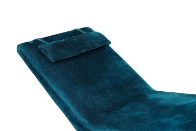 Rosewood Framed Brazilian Modern Angled Chaise Lounge