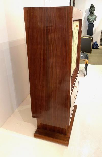 Rosewood and Shagreen Art Deco Cabinet