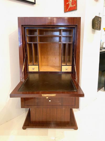 Rosewood and Shagreen Art Deco Cabinet
