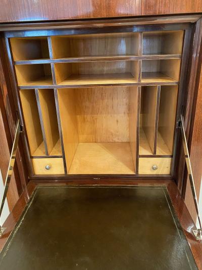 Rosewood and Shagreen Art Deco Cabinet