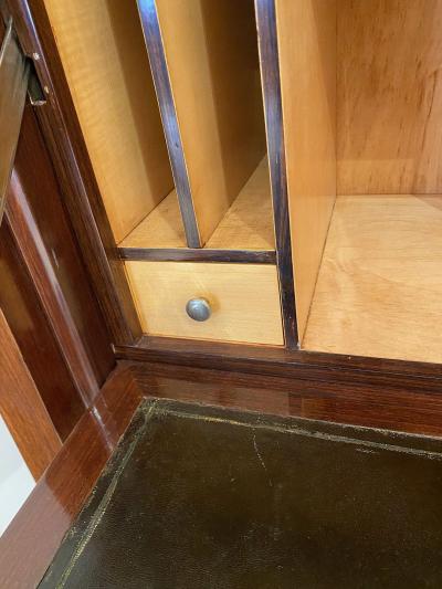 Rosewood and Shagreen Art Deco Cabinet