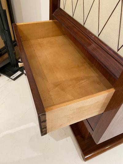 Rosewood and Shagreen Art Deco Cabinet