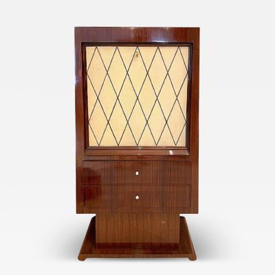 Rosewood and Shagreen Art Deco Cabinet