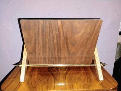 Rosewood book stand