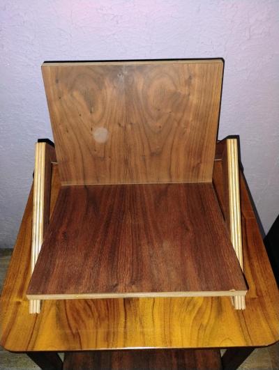 Rosewood book stand