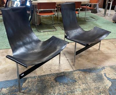 Ross F Littell Pair of 2 Lounge Chair by Katavolos Littell Kelley for Laverne International