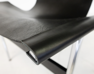 Ross F Littell Set of 8 T Chairs by Douglas Kelly Ross Littell And William Katavolos 1950s