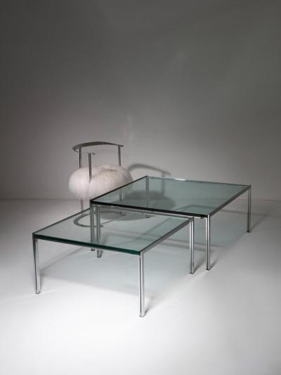 Ross F Littell Set of Two Luar Side Tables by Ross Littell for ICF