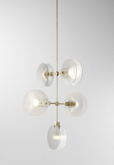 Ross Gardam Ross Gardam Nebulae 15 Five Hanging Chandelier Chandelier