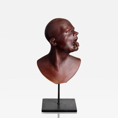 Ross Richmond Ross Richmond Glass Portrait Bust Sculpture