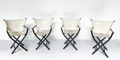 Rossi di Albizzate Set of Mid Century Folding Armchairs by Rossi di Albizzate Redwall
