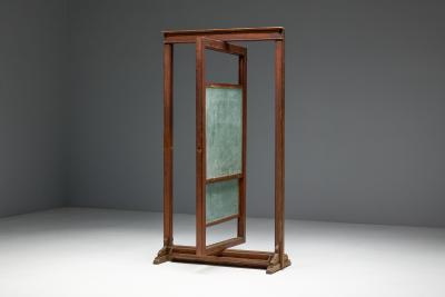 Rotating Antique School Chalkboard France Early 20th Century