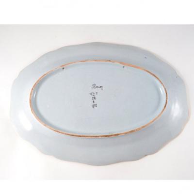 Rouen Armorial Platter France 18 19th Century