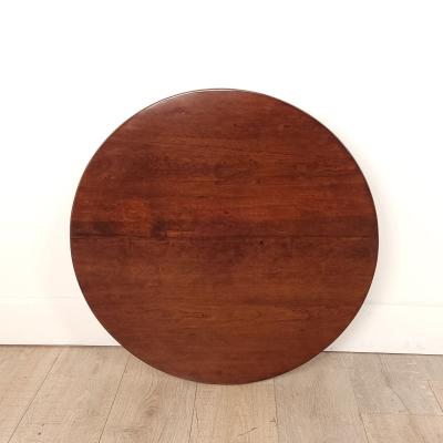 Round Birdcage Georgian Fruitwood Tea Table circa 1780