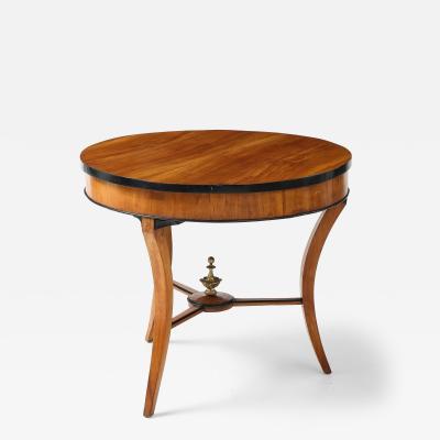 Round Gueridon Table from France