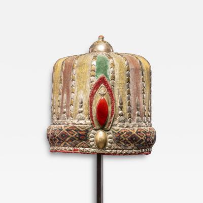 Round Headdress for a Nobleman Turkmenistan