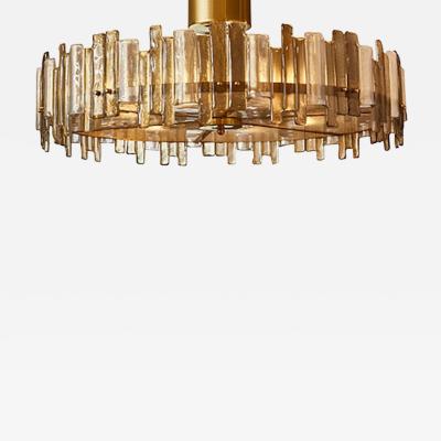 Round Murano Glass Fixture