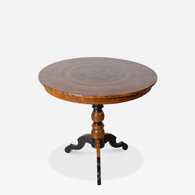 Round Table From The Mid 19th Century