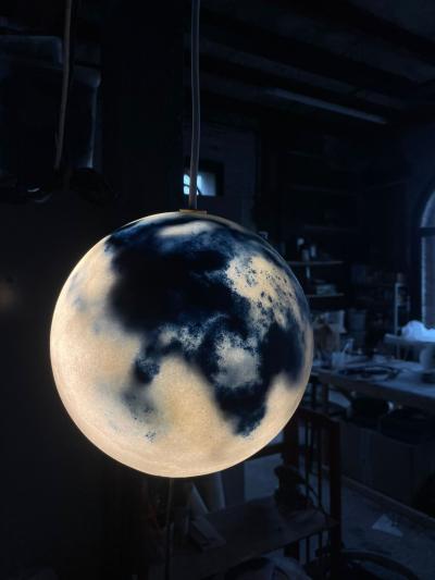 Roxane Lahidji Planet lamps