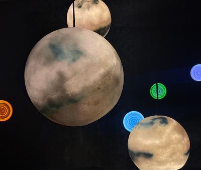 Roxane Lahidji Planet lamps