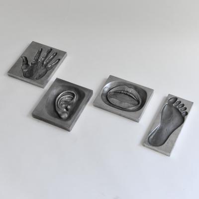 Roy Adzak Collection of 4 body part sculptures