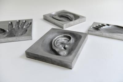 Roy Adzak Collection of 4 body part sculptures