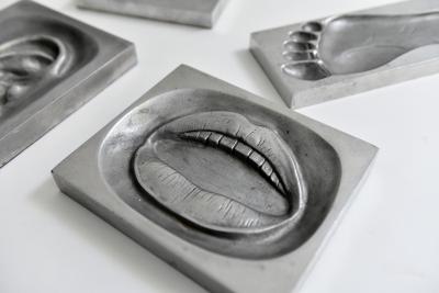 Roy Adzak Collection of 4 body part sculptures
