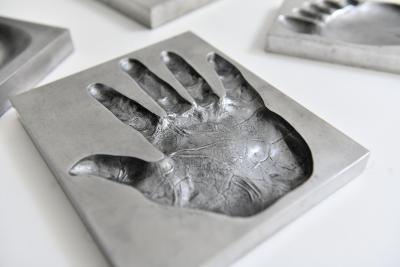 Roy Adzak Collection of 4 body part sculptures