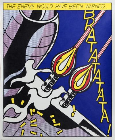 Roy Lichtenstein As I Opened Fire