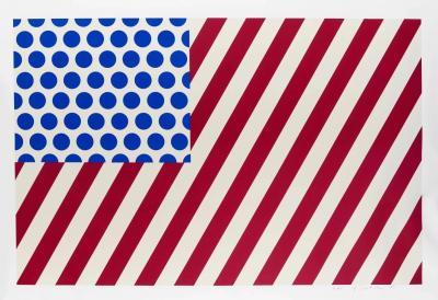 Roy Lichtenstein Forms in Space Corlett 217 1985