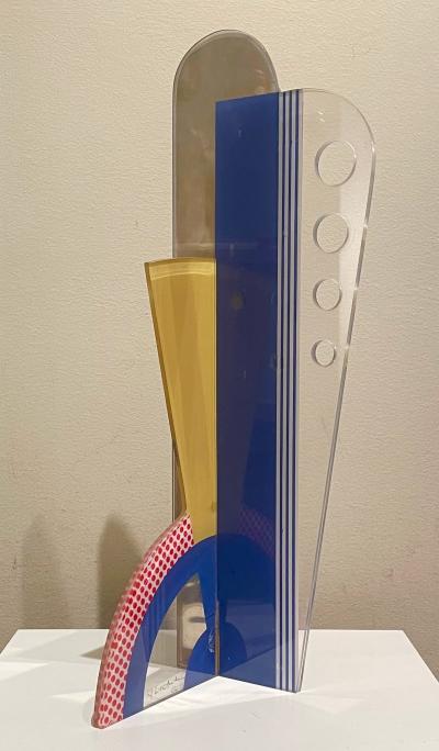 Roy Lichtenstein Modern Sculpture with Apertures