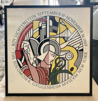 Roy Lichtenstein Roy Lichtenstein 1923 1997 Solomon R Guggenheim Museum Art Print