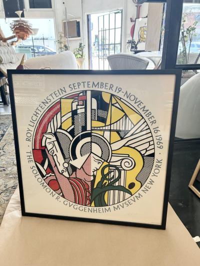Roy Lichtenstein Roy Lichtenstein 1923 1997 Solomon R Guggenheim Museum Art Print