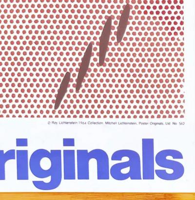 Roy Lichtenstein Roy Lichtenstein Pop Art Kiss Poster 1964 Original Ltd 562