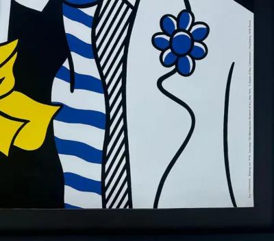 Roy Lichtenstein Roy Lichtenstein Stepping Out Metropolitan Exhibition Poster Switzerland 1998