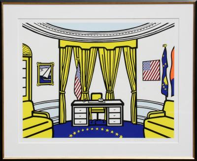 Roy Lichtenstein The Oval Office