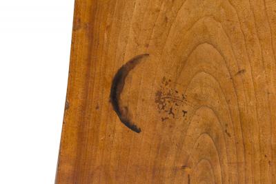 Roy Sheldon Roy Sheldon American Mid Century Tripod Free Edge Cocktail Table