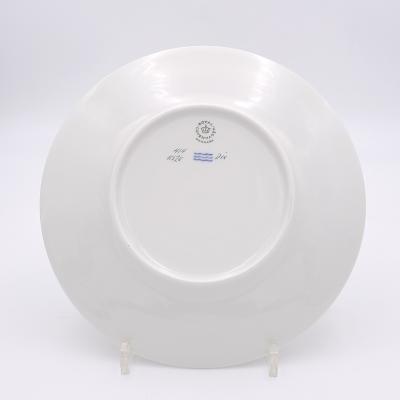 Royal Copenhagen Dessert or Salad Plates Denmark circa 1900 Set of 8