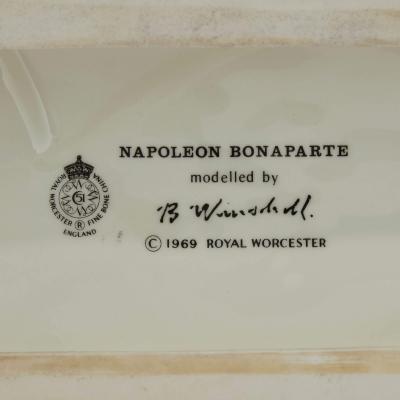 Royal Worcester Pair of Royal Worcester Porcelain Models of Wellington and Napoleon
