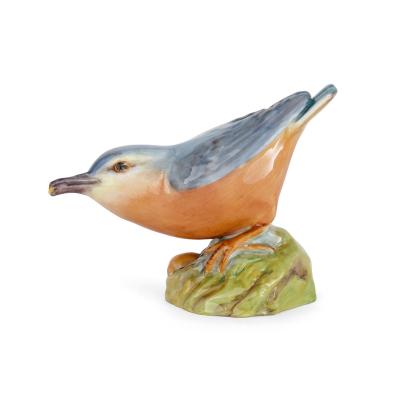 Royal Worcester Set of five Royal Worcester bird models